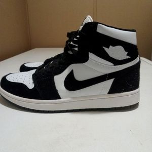 Size 10 - Nike Dunk High Black White